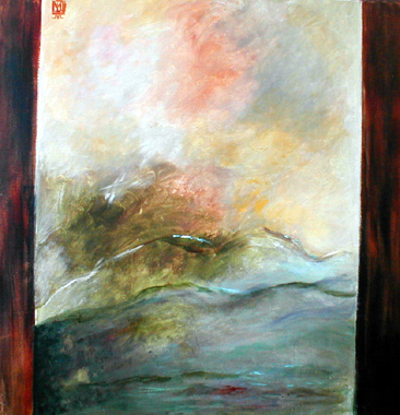 Titel: Oeuvre au rouge, Kunstenaar: Van Landeghem, Joelle